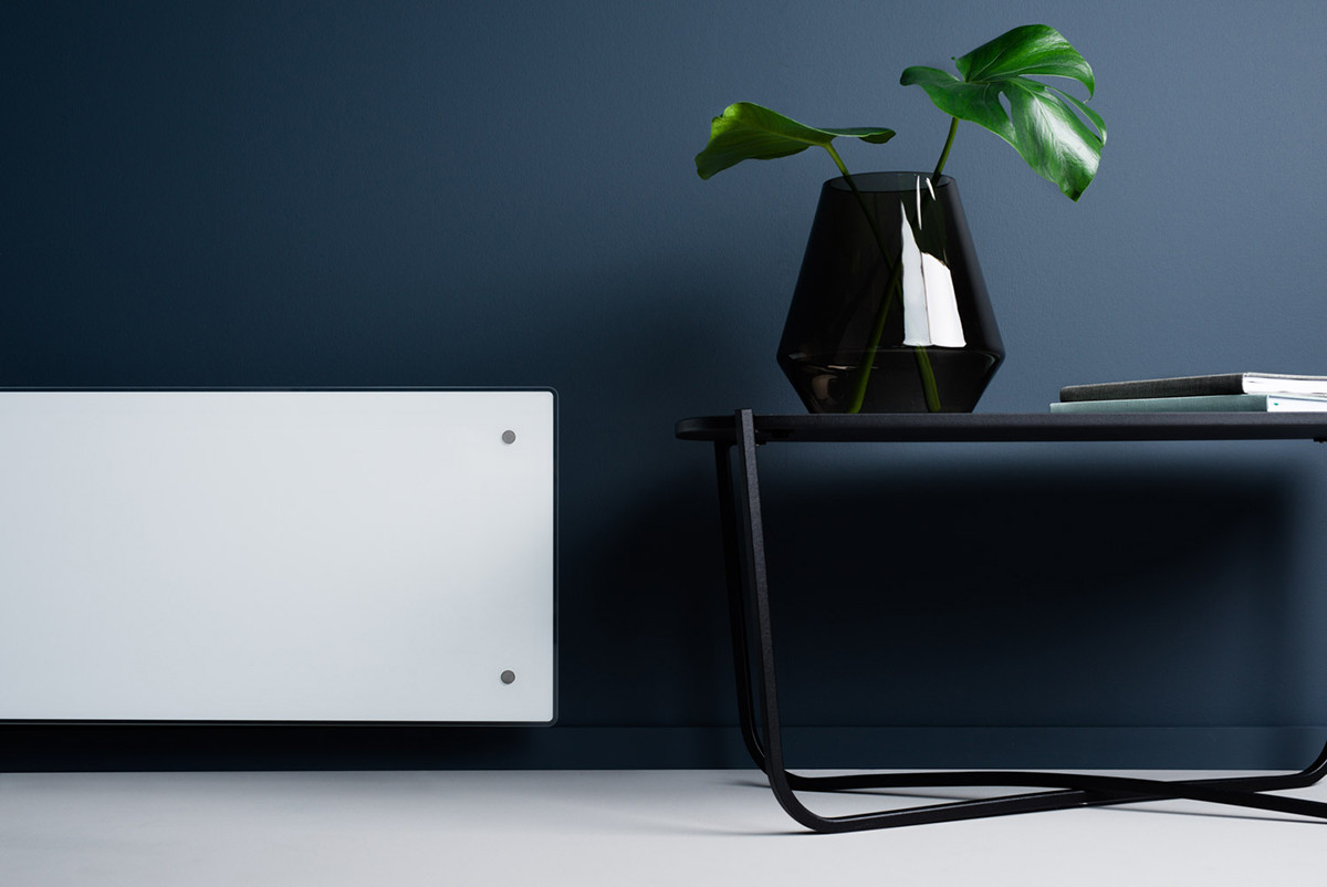 Adax Neo Wifi Fehér fűtőpanel fekete lámpával Adax Neo Wifi Fehér fűtőpanel fekete lámpával